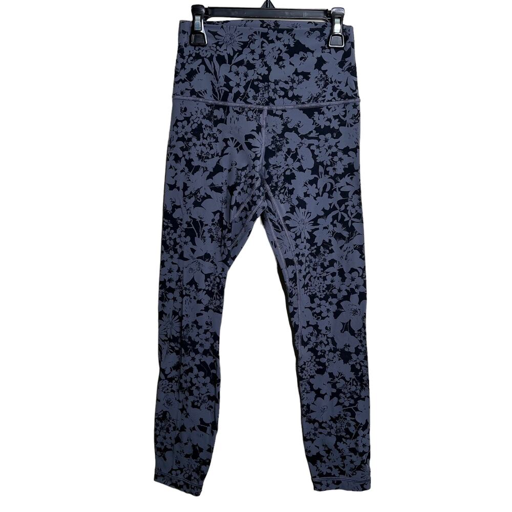 Lululemon Align Pant II Efflorescent Nebula Black Size 4